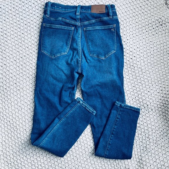 Madewell Size 25 10" High-Rise Skinny Jeans in Winston Wash High Rise AL652 New - Picture 10 of 14